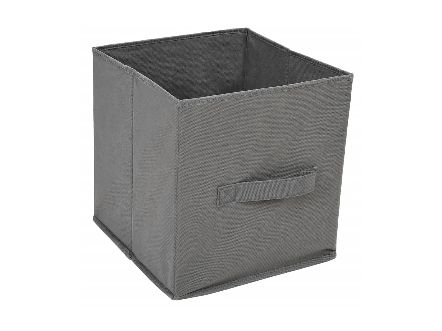 Armoire de rangementt 4 paniers en tissu Gris 63x30x71 cm Acier SDG97749 SBC2442