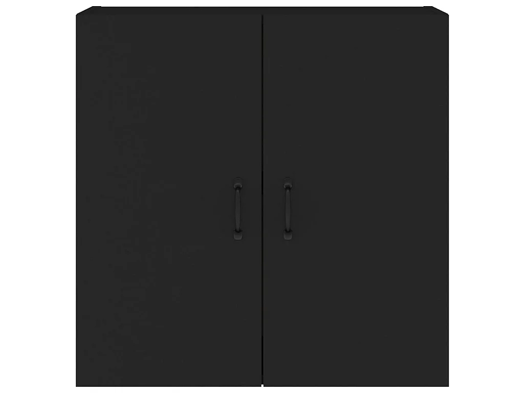 Armoire murale Noir 60x31x60 cm Bois d'ingénierie OLA8080