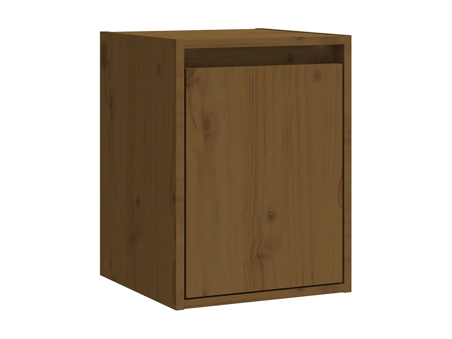 Armoire murale Marron miel 30x30x40 cm Bois de pin massif OLA9703