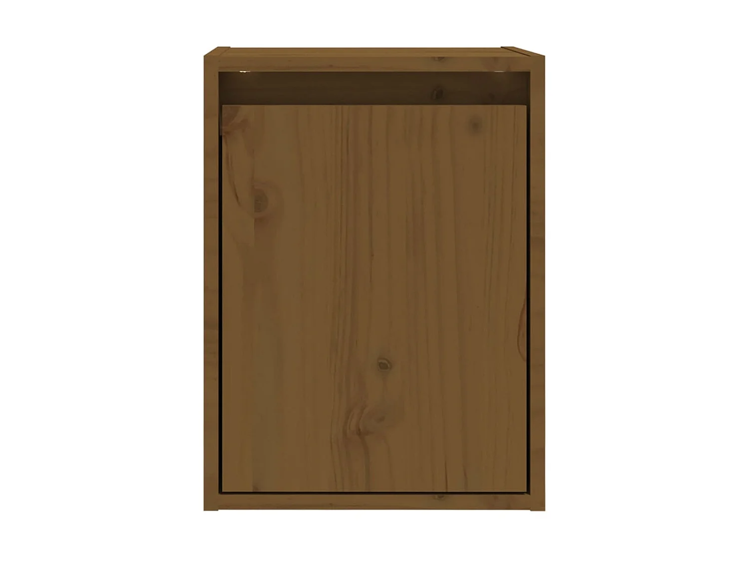 Armoire murale Marron miel 30x30x40 cm Bois de pin massif OLA9703