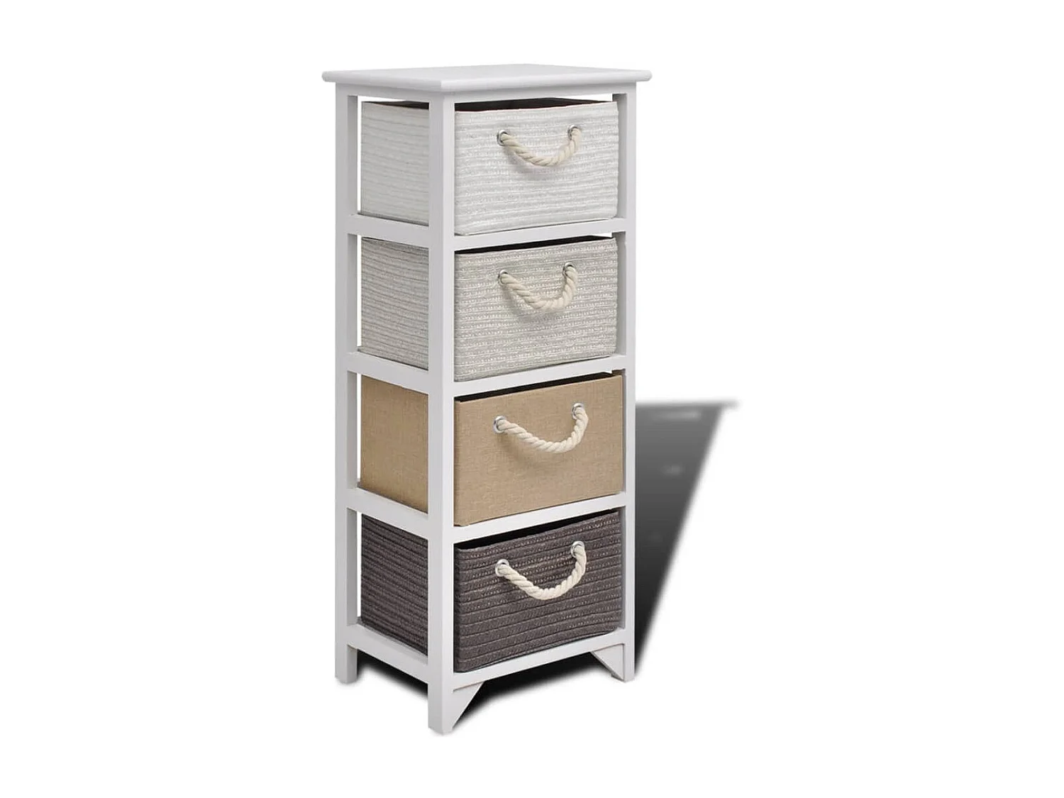 Armoire de rangement 4 tiroirs Bois SBC5930