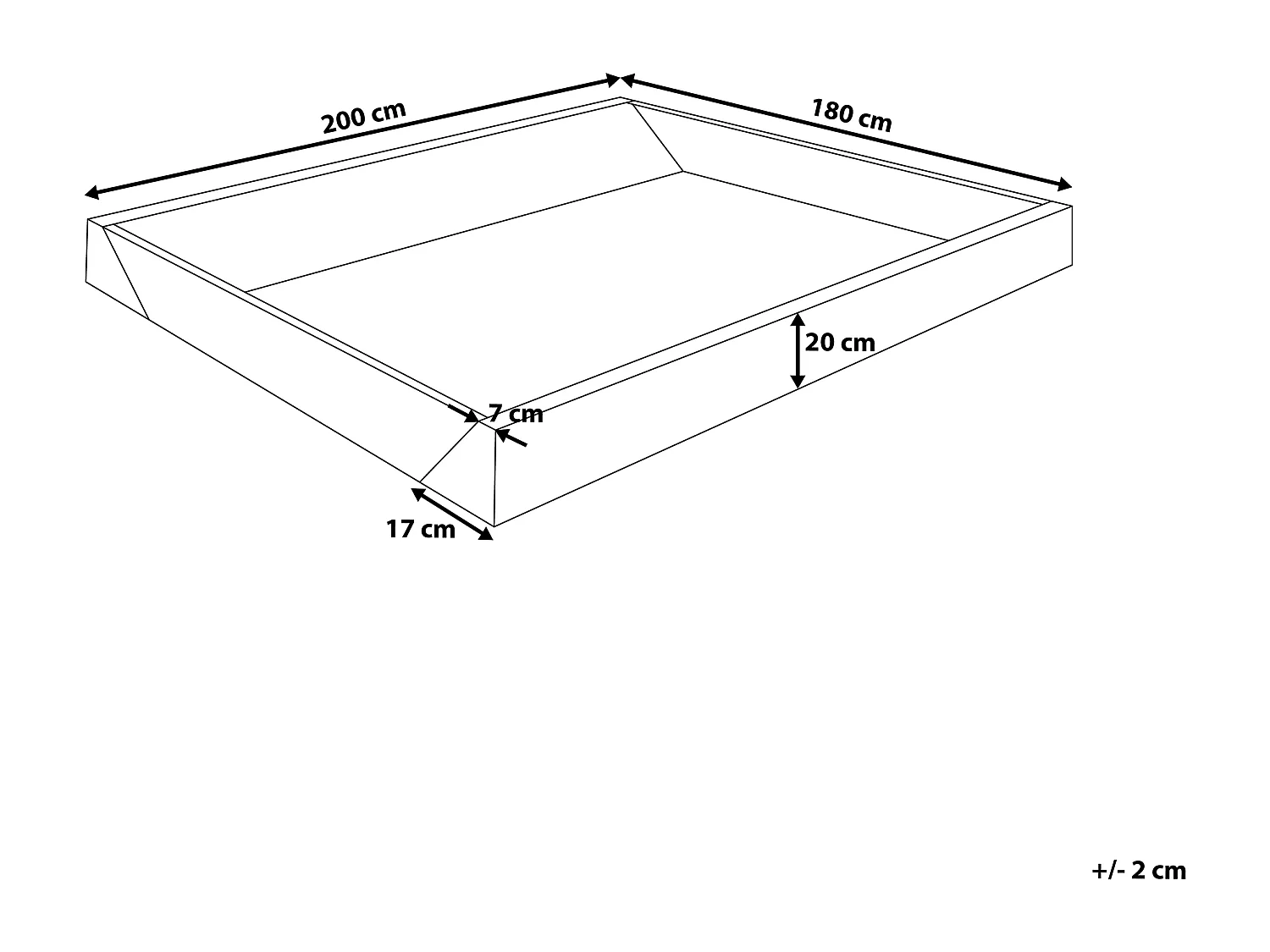 Accessoires SIMPLE 180 x 200 cm