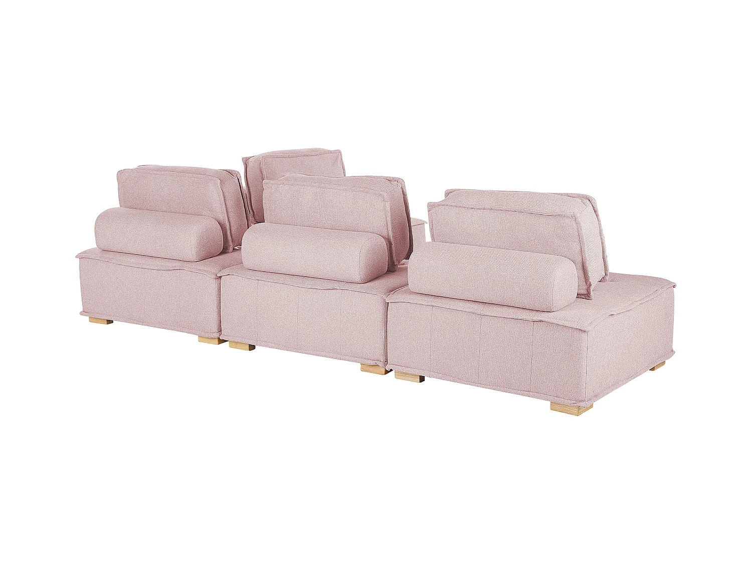 TIBRO Tessuto Rosa 4 posti Lato destro