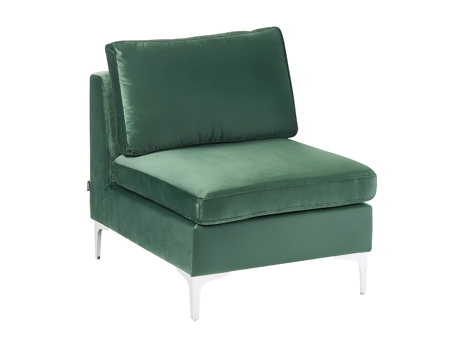 Canapé modulable en forme de U 6 places EVJA Velours Vert