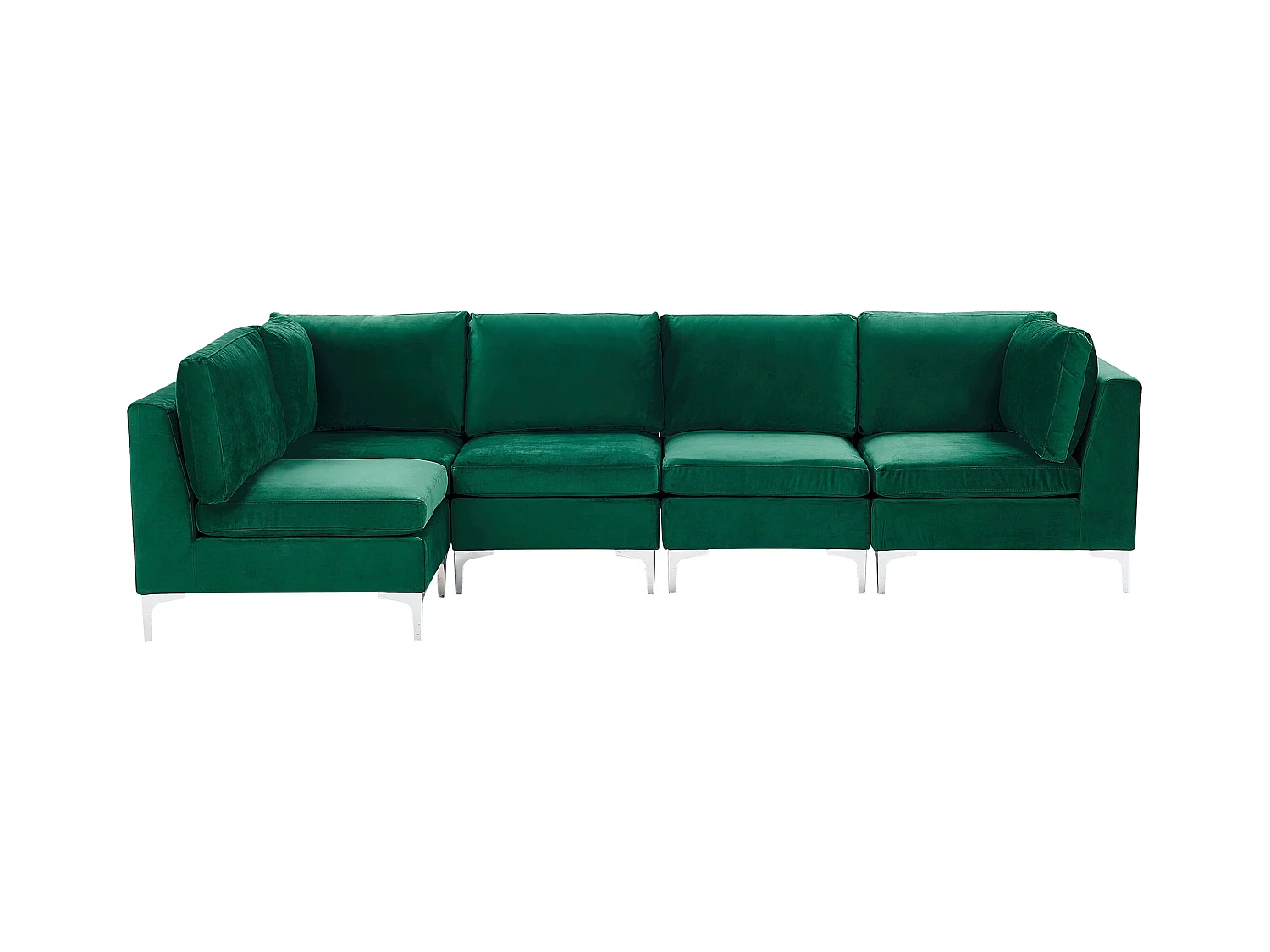 EVJA Velluto Verde 5 posti Lato destro