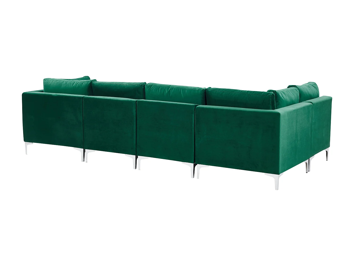 EVJA Velluto Verde 5 posti Lato destro