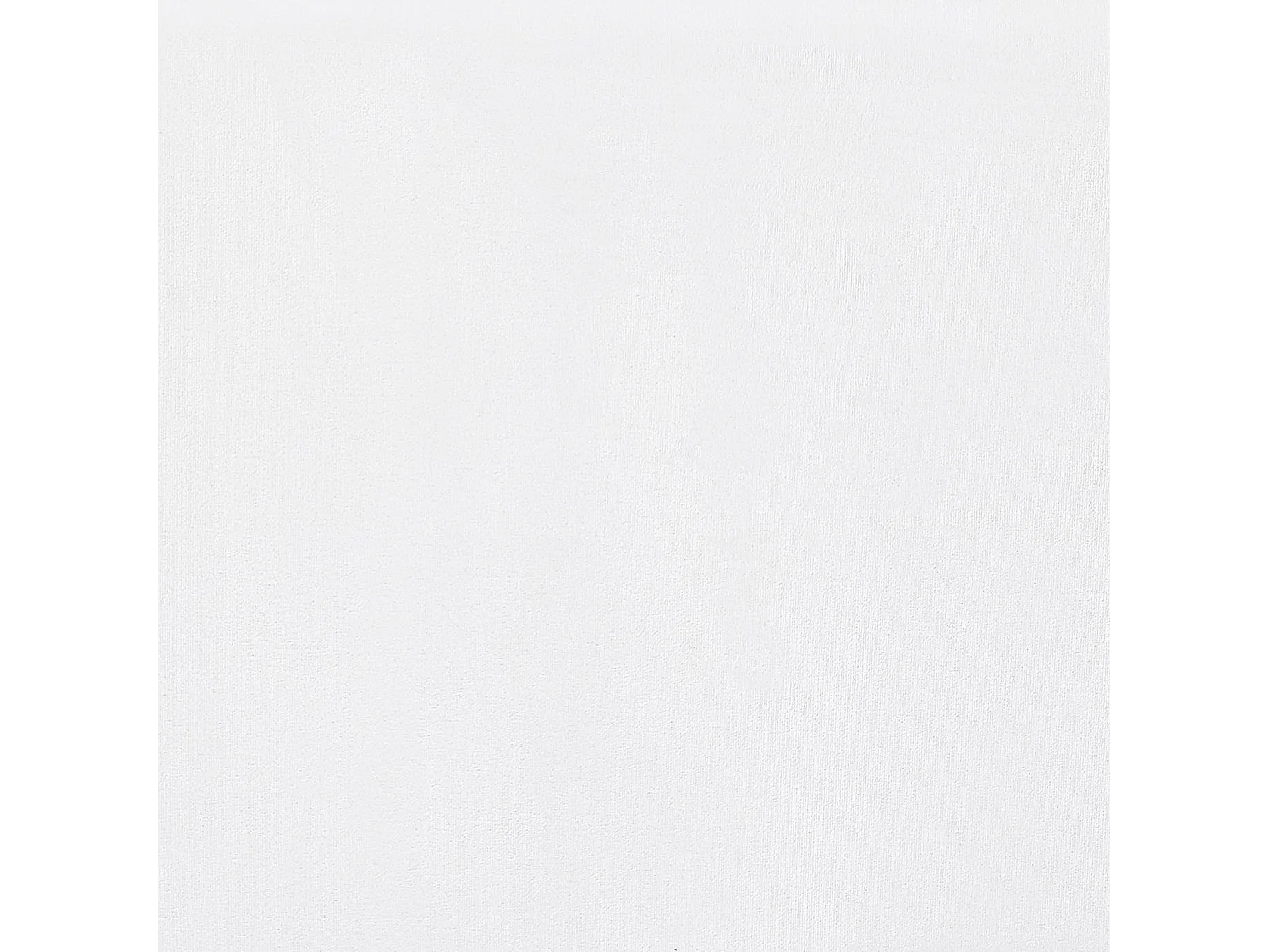 Bedrok Fluweel FITOU 180 x 200 cm Wit