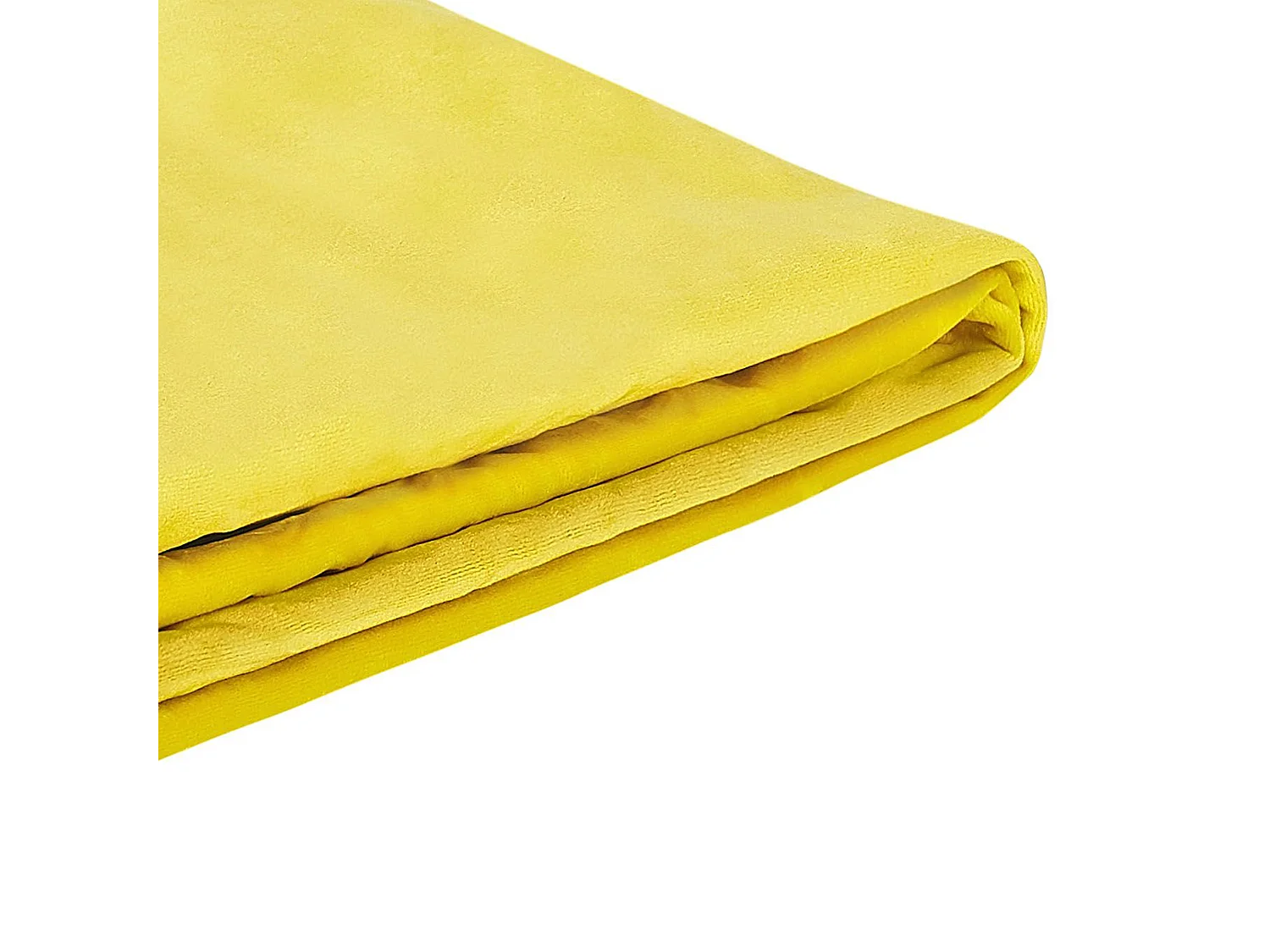 Funda para cama Terciopelo FITOU 160 x 200 cm Amarillo