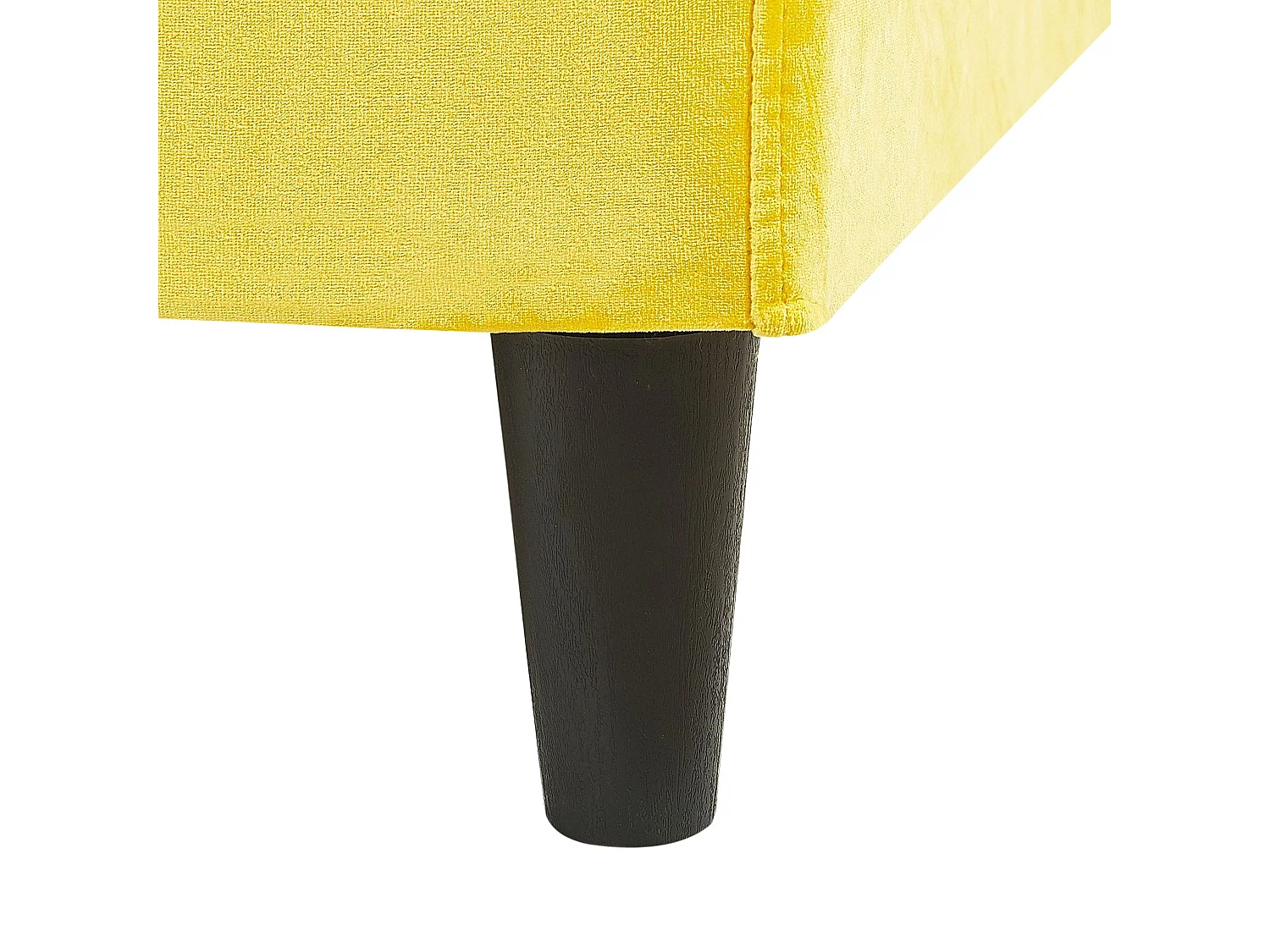Funda para cama Terciopelo FITOU 160 x 200 cm Amarillo