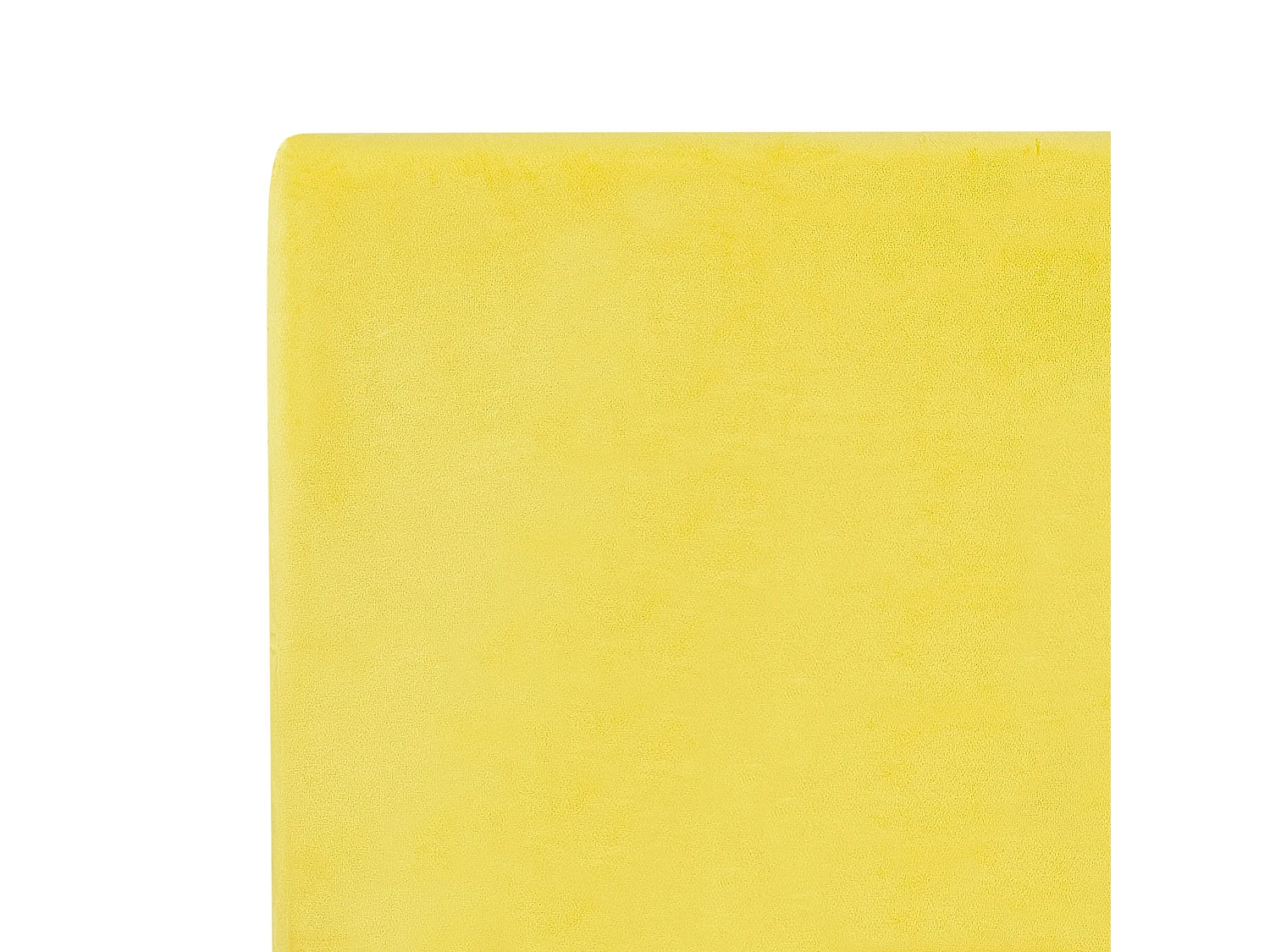 Funda para cama Terciopelo FITOU 160 x 200 cm Amarillo