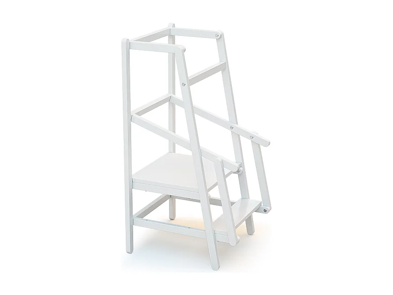 Torre di osservazione bambini ESSENTIEL legno - Bianco - 44 x 48,5 x 90 cm