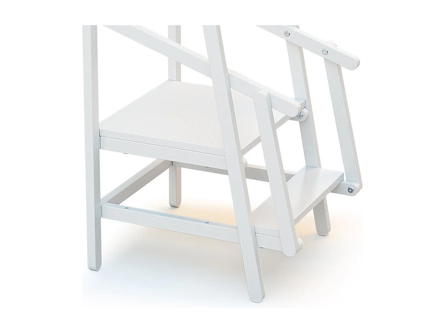 Torre di osservazione bambini ESSENTIEL legno - Bianco - 44 x 48,5 x 90 cm