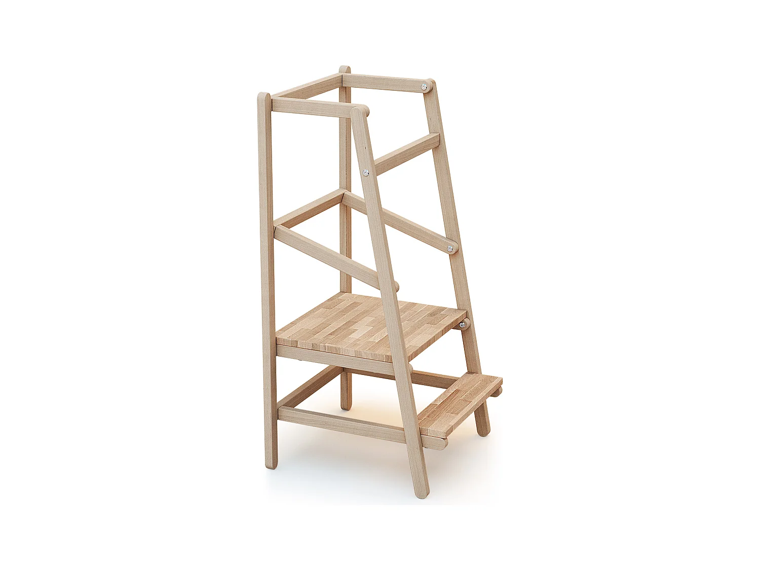 Torre de observação/aprendizagem para crianças de madeira Faia em bruto