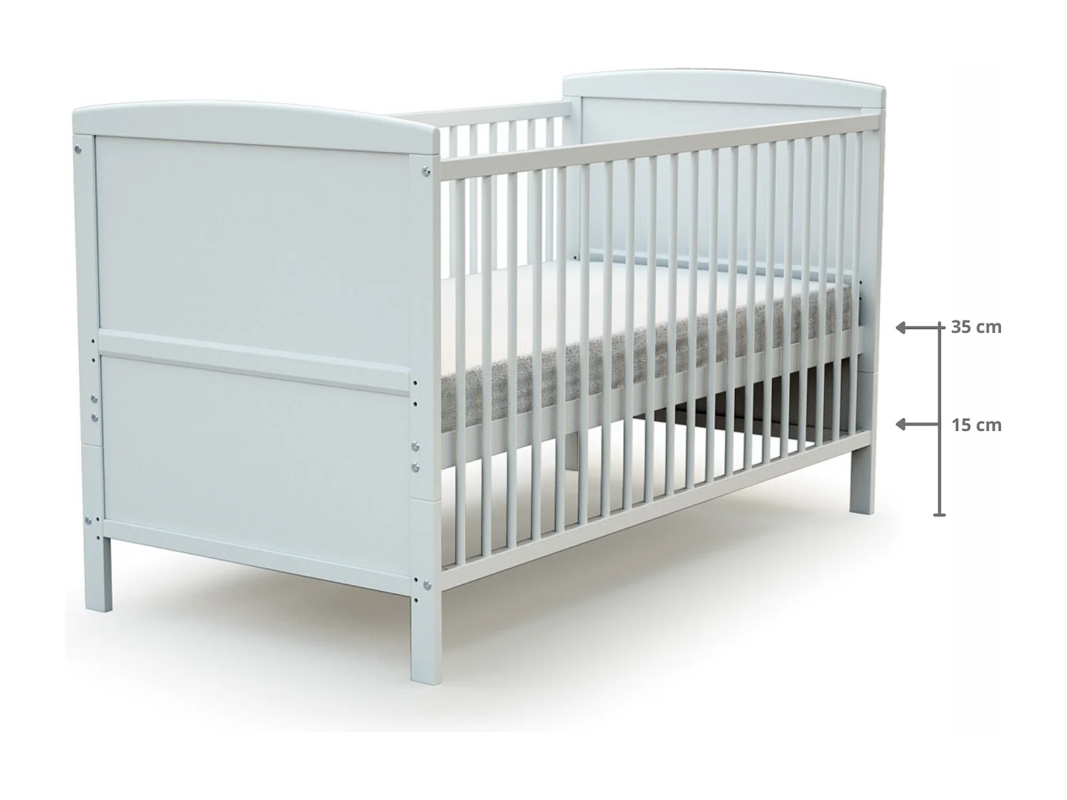 Lit évolutif 70x140 blanc