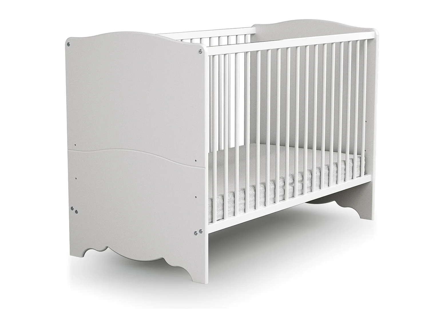 Lit bébé 60x120 blanc