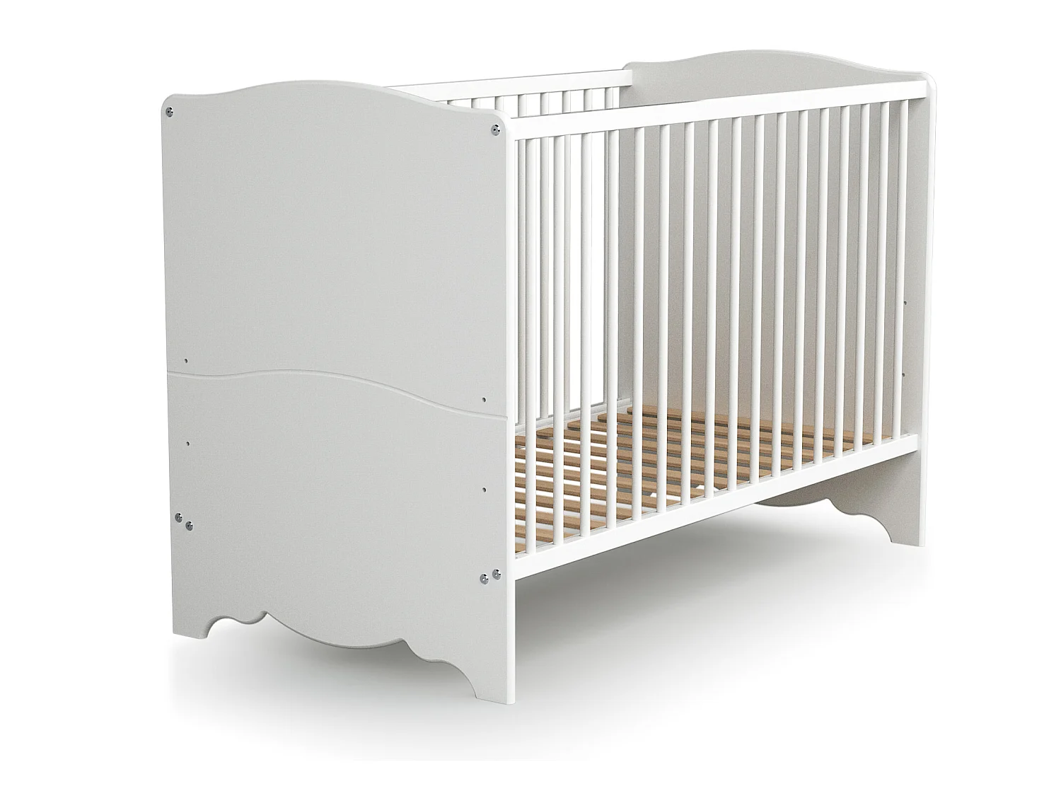 Lit bébé 60x120 blanc