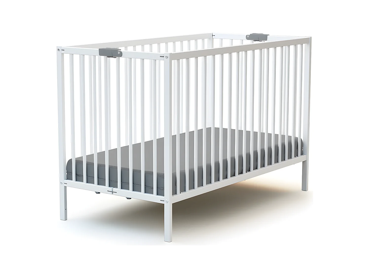 Lit bébé pliant 60x120 blanc
