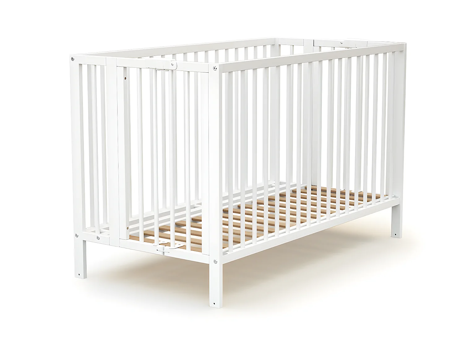 Lit bébé pliant 60x120 blanc