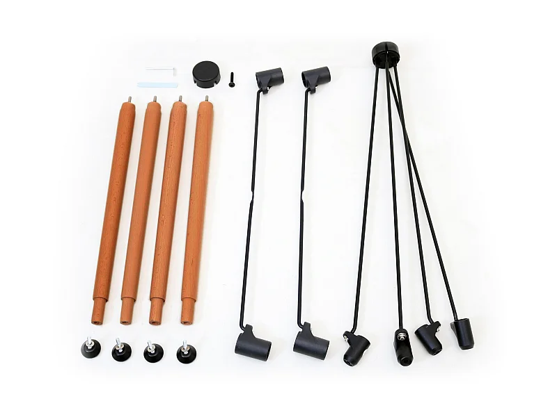 Réhausse Chaise haute bébé évolutive CONFORT Noir et Camel