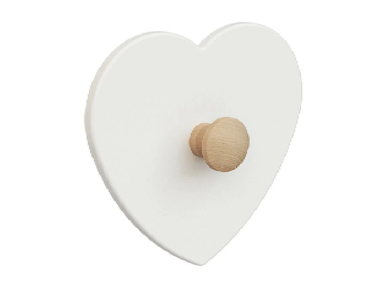 Kinderjashaak Hart ESSENTIEL in hout Wit en Beuken