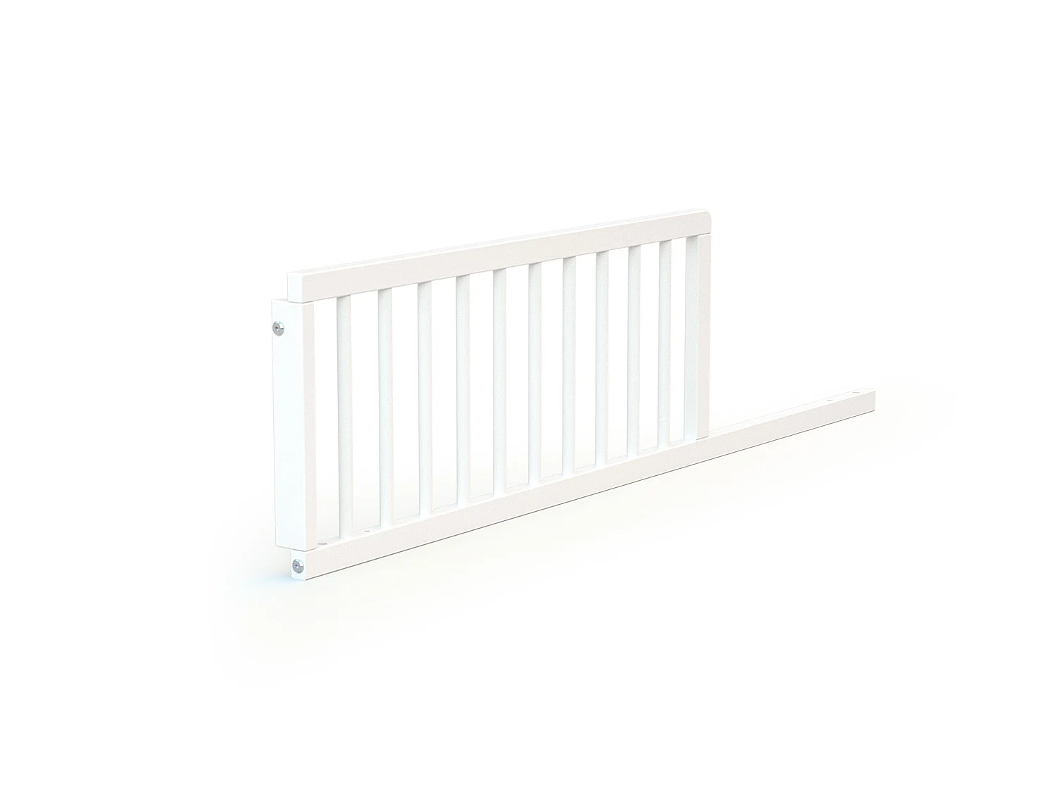 Barrière de lit bébé en bois FESTIVE Blanc 120 cm