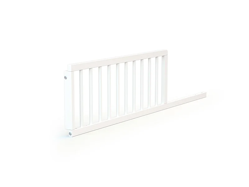 Barrière de lit bébé en bois FESTIVE Blanc 120 cm