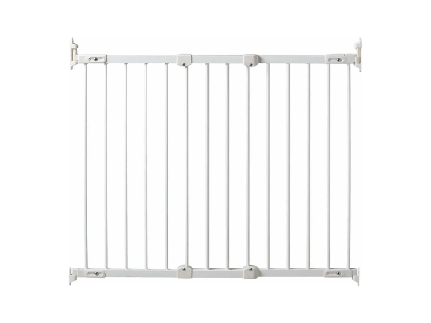 Barrière de sécurité bébé en acier Blanc 108 x 4 x 75 cm NONO