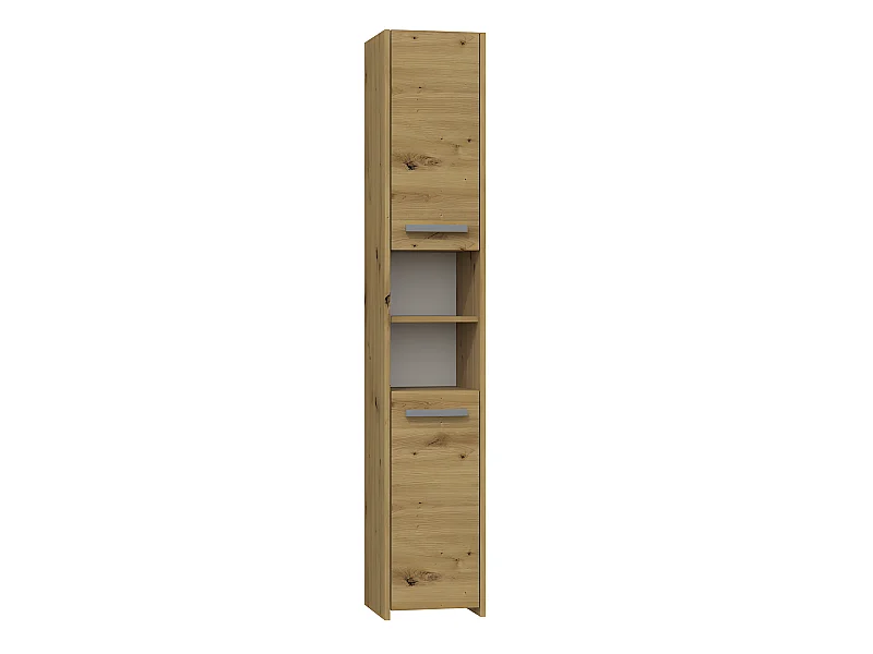 PISA - Mueble de baño - 170x30x30 cm - Mueble de baño para inodoro - Mueble columna - Imitación madera