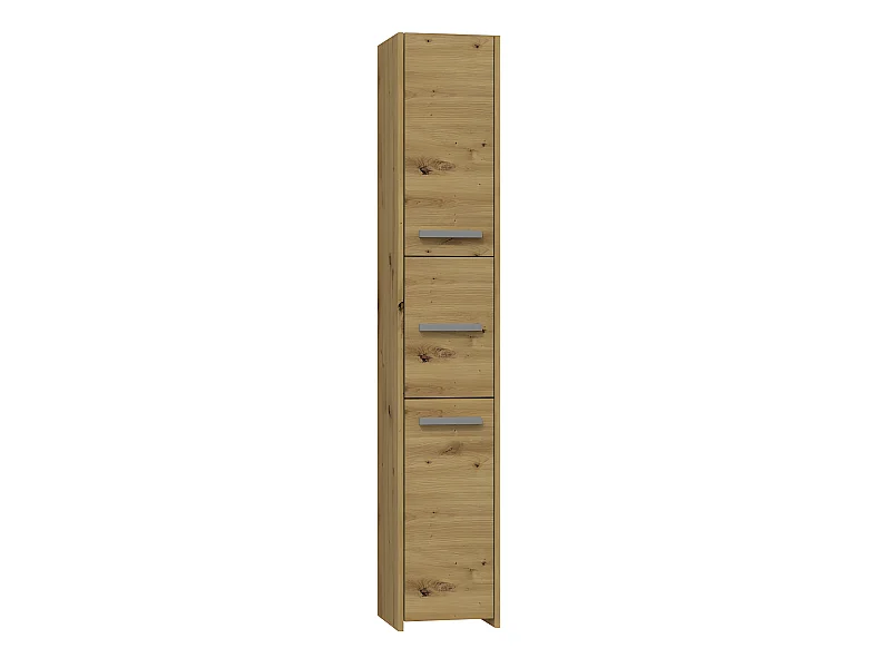 VERONA - Torre de baño - 30x30x170cm - mueble de baño con almacenamiento - imitacion madera