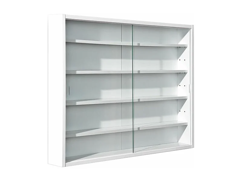 COLLECT BLANC - Vitrine Murale