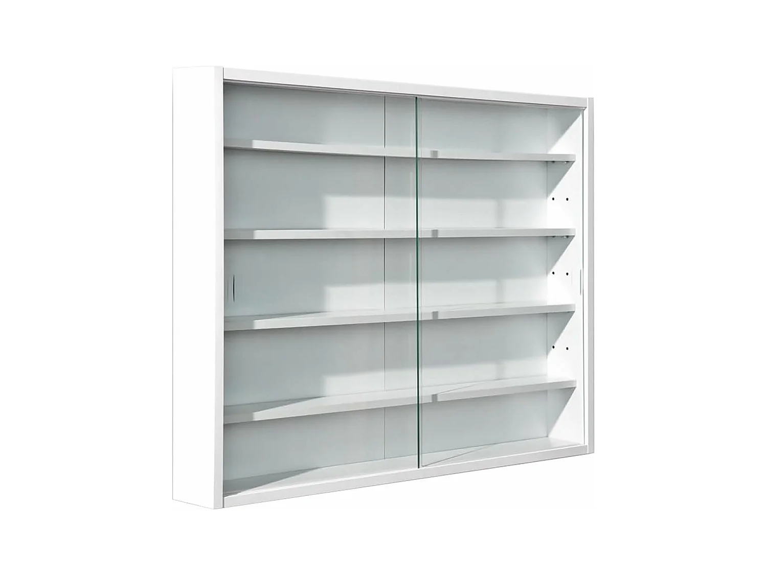 COLLECT BLANC - Vitrine Murale