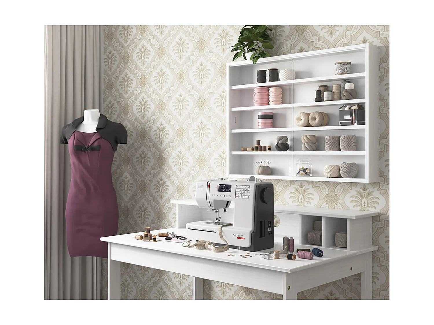 COLLECT BLANC - Vitrine Murale