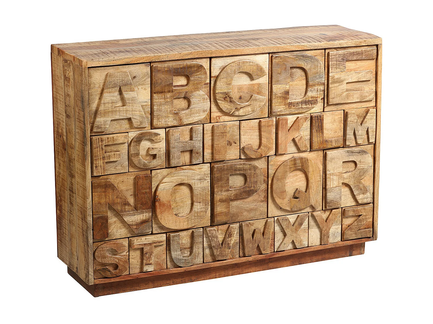 ALPHABET - Meuble de Rangement 26 Tiroirs