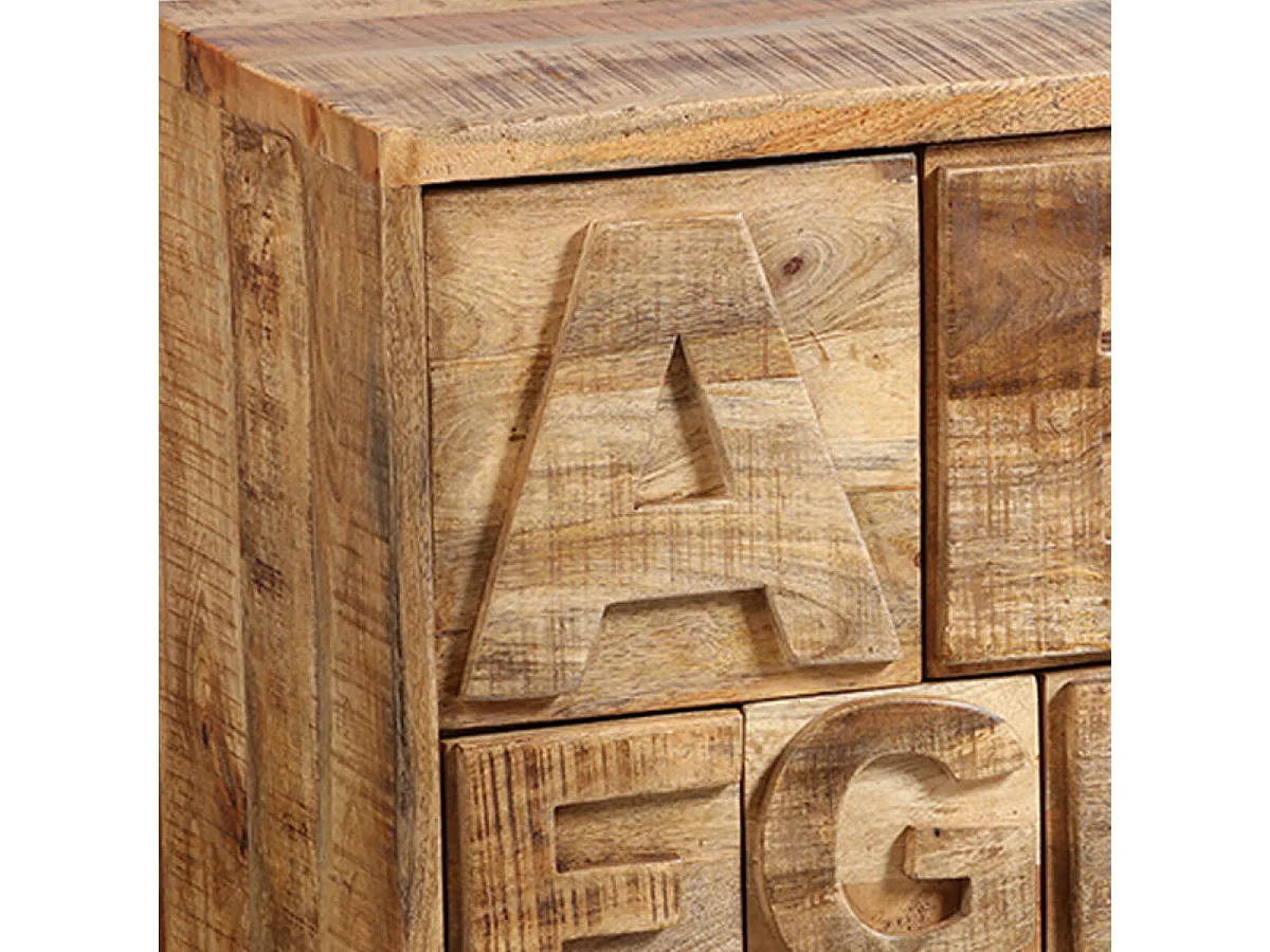 ALPHABET - Meuble de Rangement 26 Tiroirs