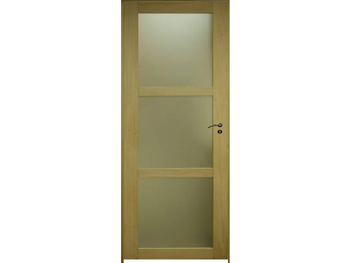 Bloc Porte Ayous Vitree H204 X L73 Poussant Gauche Cotes Tableau Gd Menuiseries