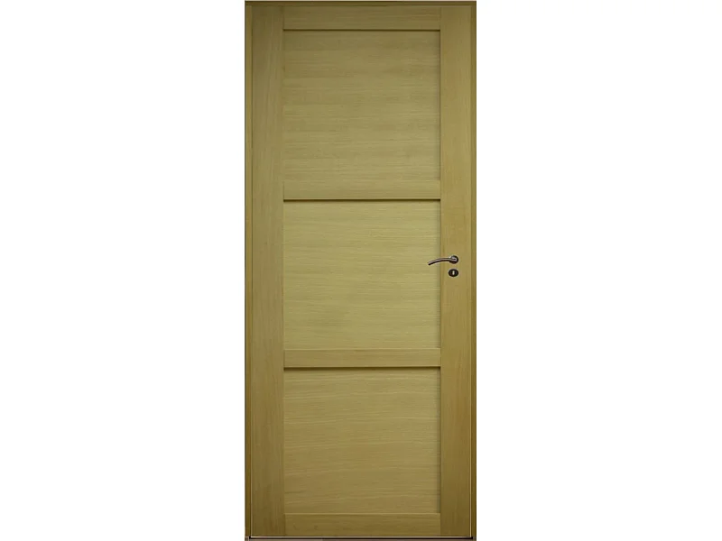 Bloc Porte Ayous 3 Panneaux H204 X L73 Poussant Gauche Cotes Tableau Gd Menuiseries