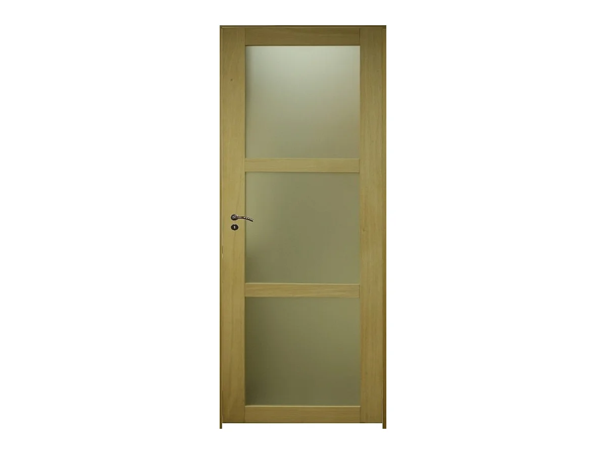 Bloc Porte Ayous Vitree H204 X L83 Poussant Droite Cotes Tableau Gd Menuiseries