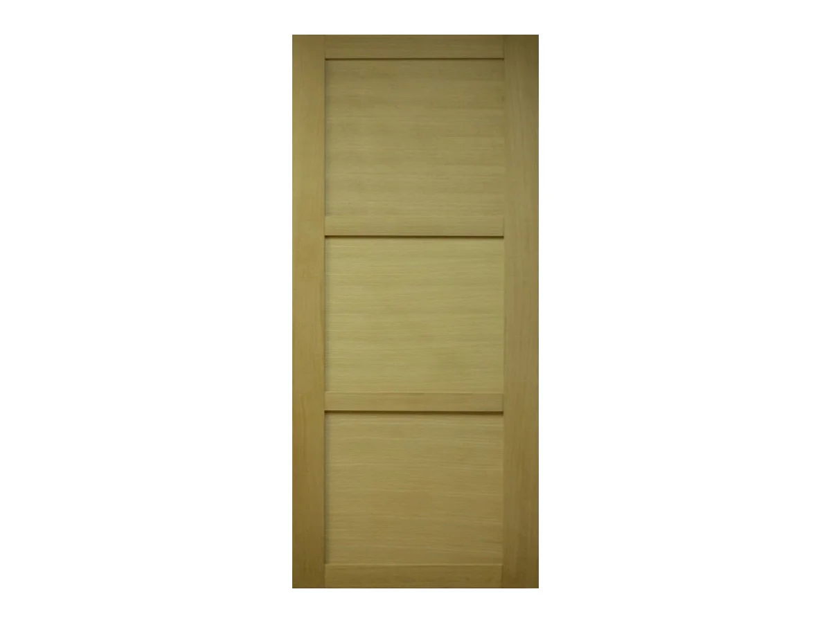Porte Coulissante Bois Ayous 3 Panneaux H204 X L83 Gd Menuiseries
