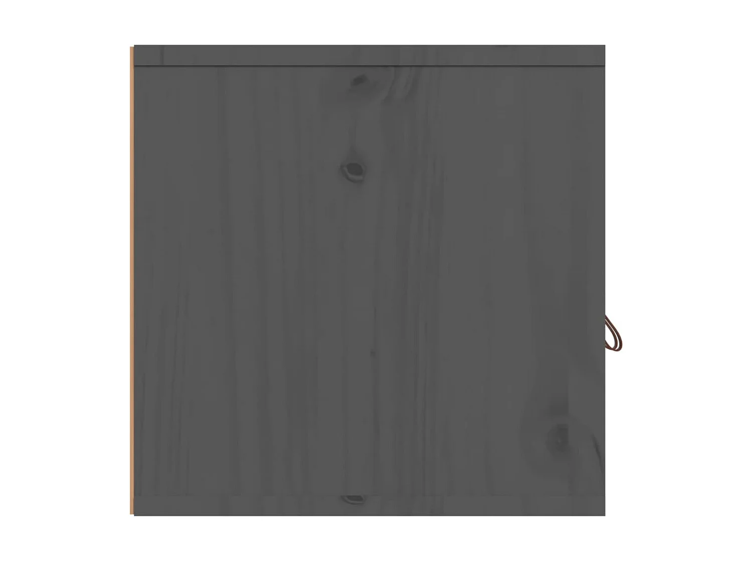 Armários de parede 2 pcs 60x30x30 cm pinho maciço cinzento PT414544