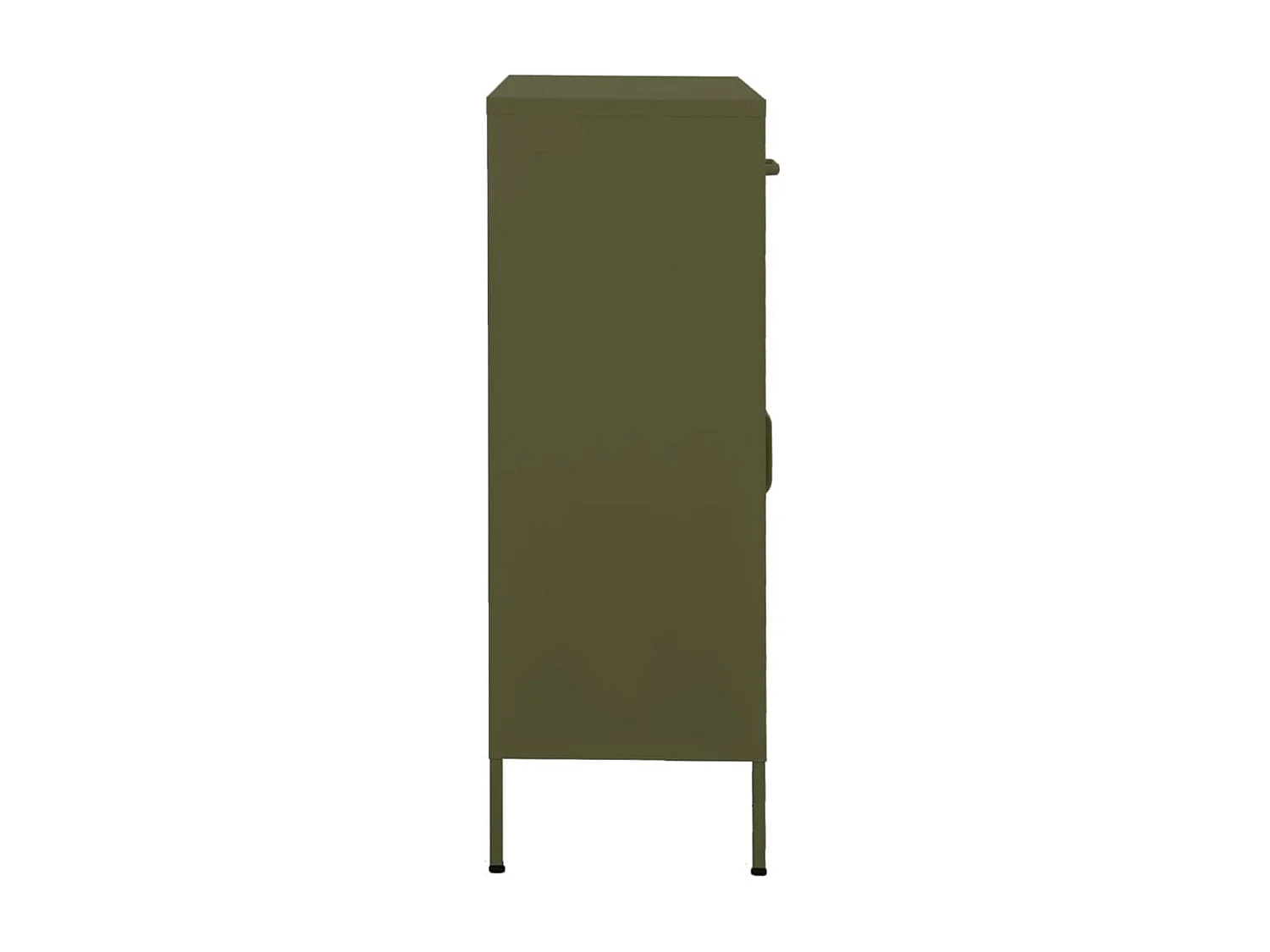 Armoire de rangement Vert olive 80x35x101,5 cm Acier SBC8403