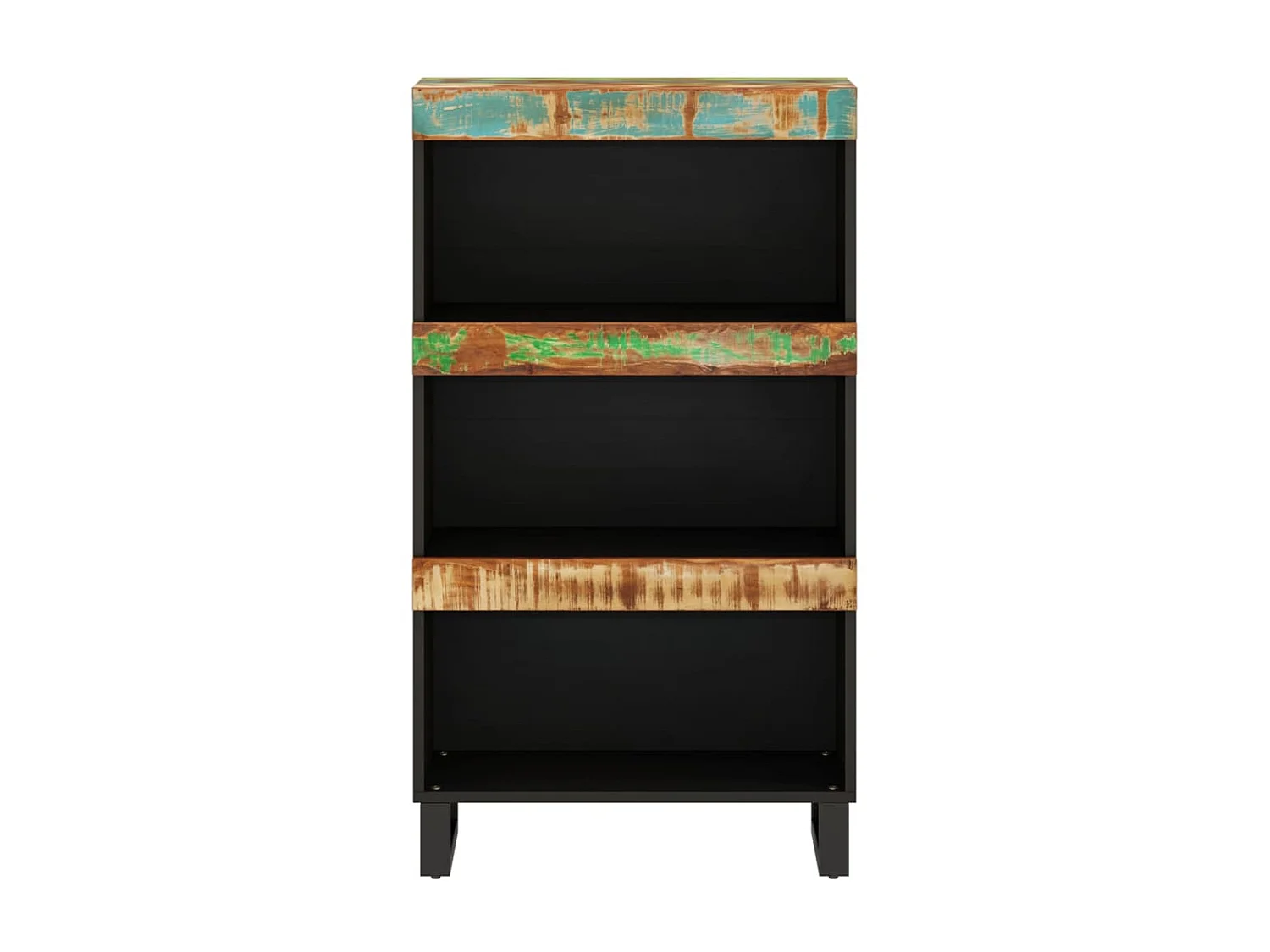 Armoire latérale 60x33x107 cm bois massif de récupération SBC5441