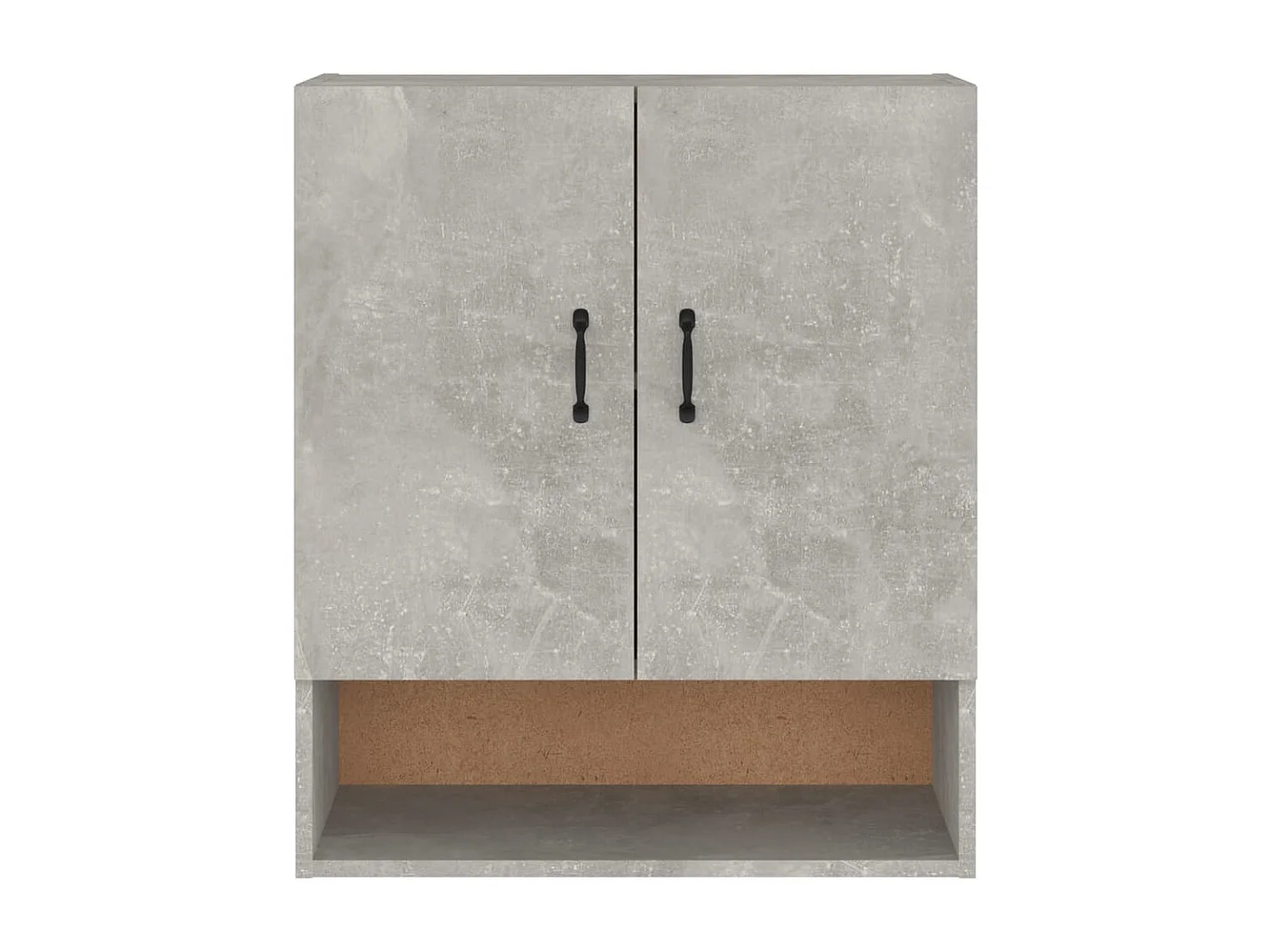 Armoire murale Gris béton 60x31x70 cm Bois d'ingénierie OLA2034