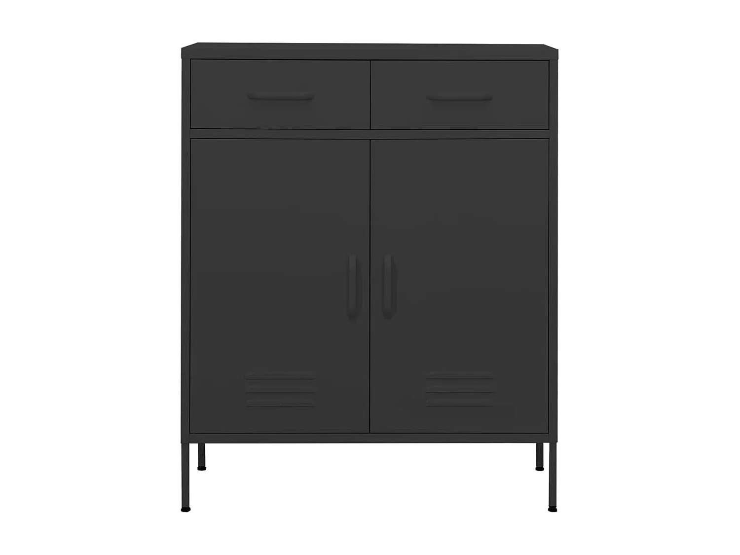 Armário de arrumação aço 80x35x101,5 cm antracite PT652825