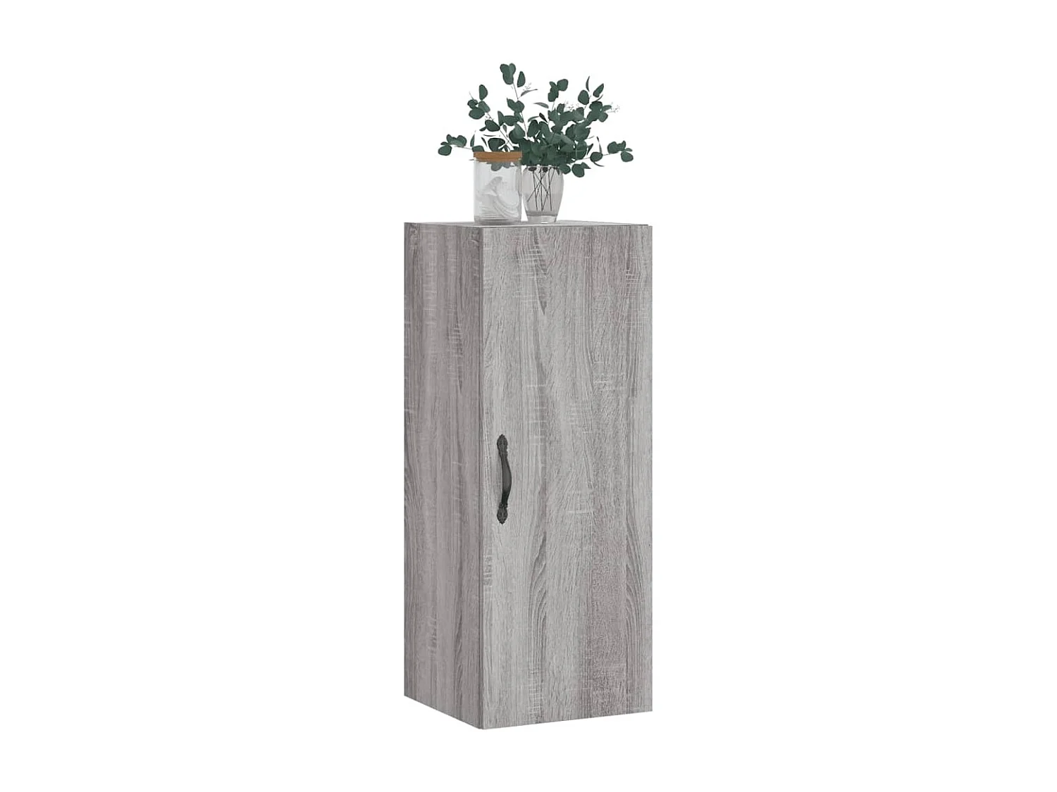 Armoire murale sonoma gris 34,5x34x90 cm bois d'ingénierie QWE36591