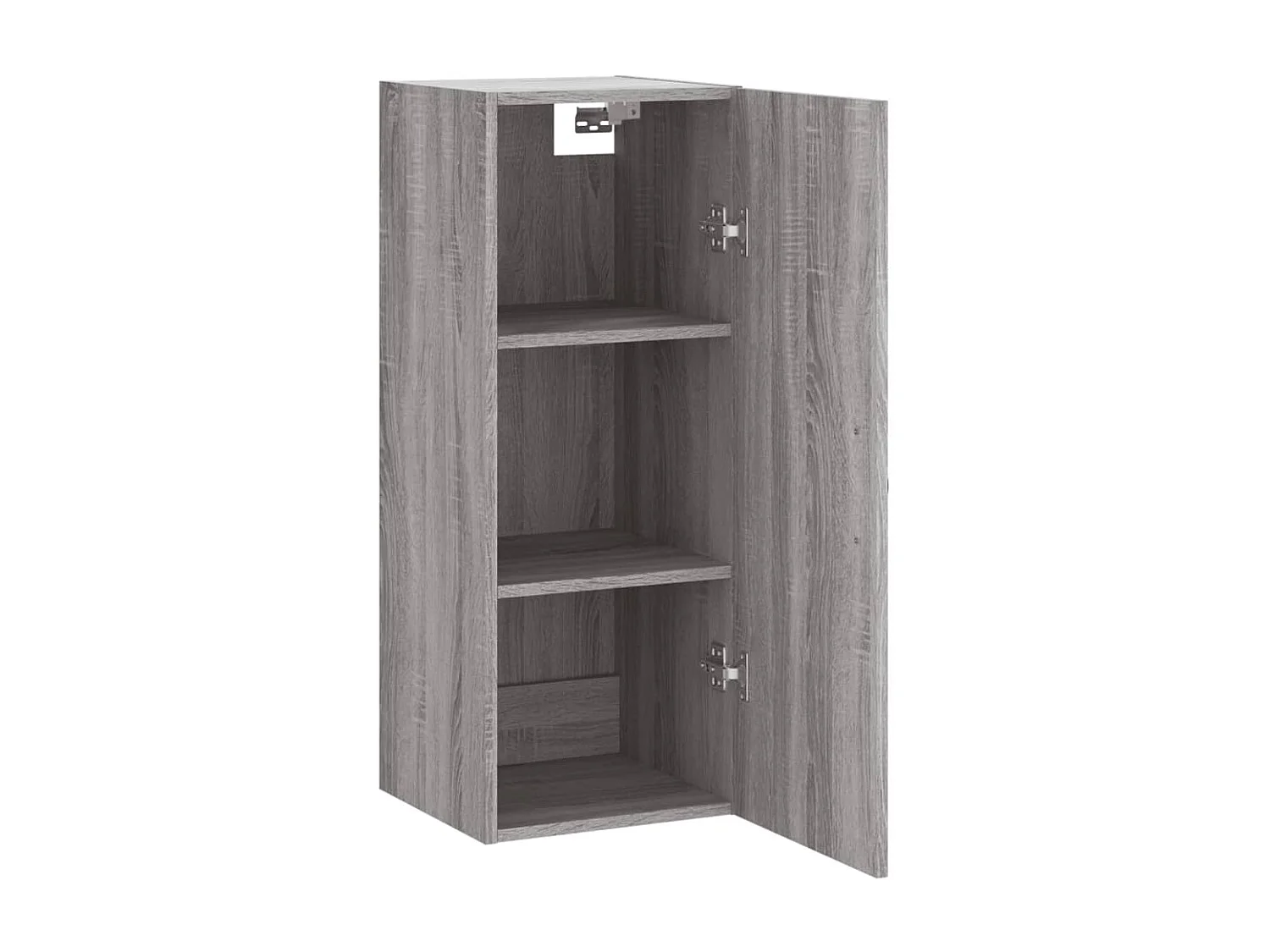 Armoire murale sonoma gris 34,5x34x90 cm bois d'ingénierie QWE36591