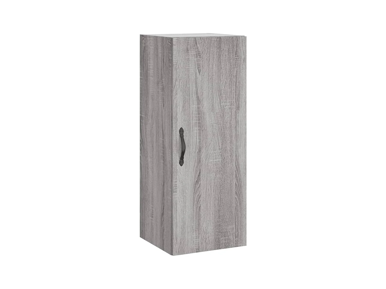 Armario de pared madera de ingeniería gris Sonoma 34,5x34x90 cm ES402733