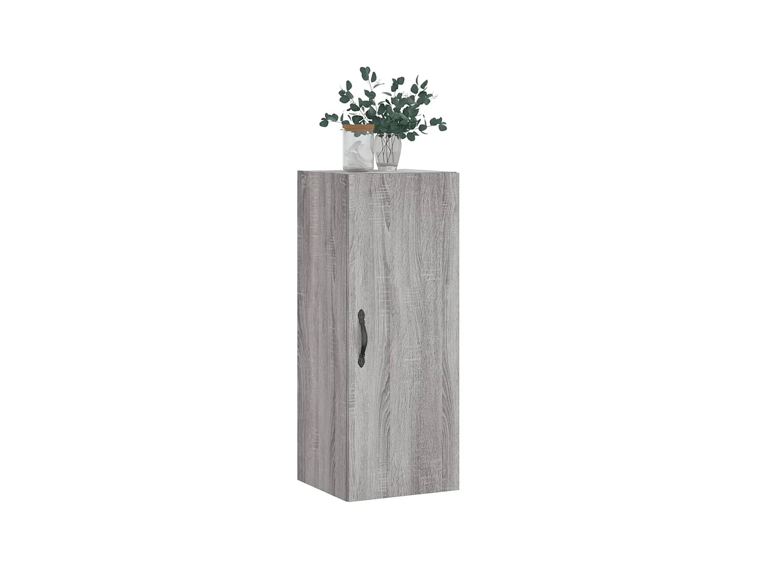 Armario de pared madera de ingeniería gris Sonoma 34,5x34x90 cm ES402733