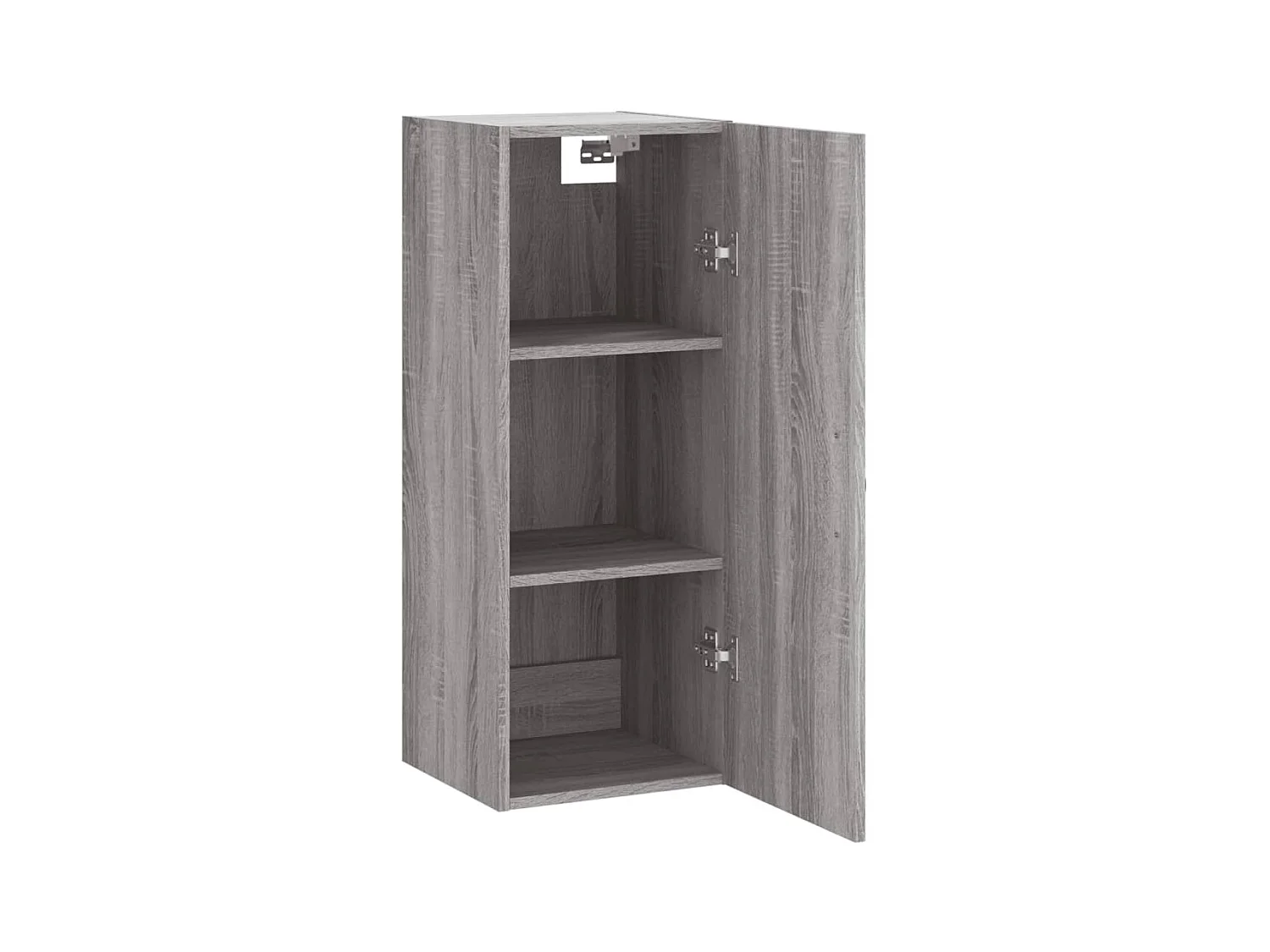Armario de pared madera de ingeniería gris Sonoma 34,5x34x90 cm ES402733