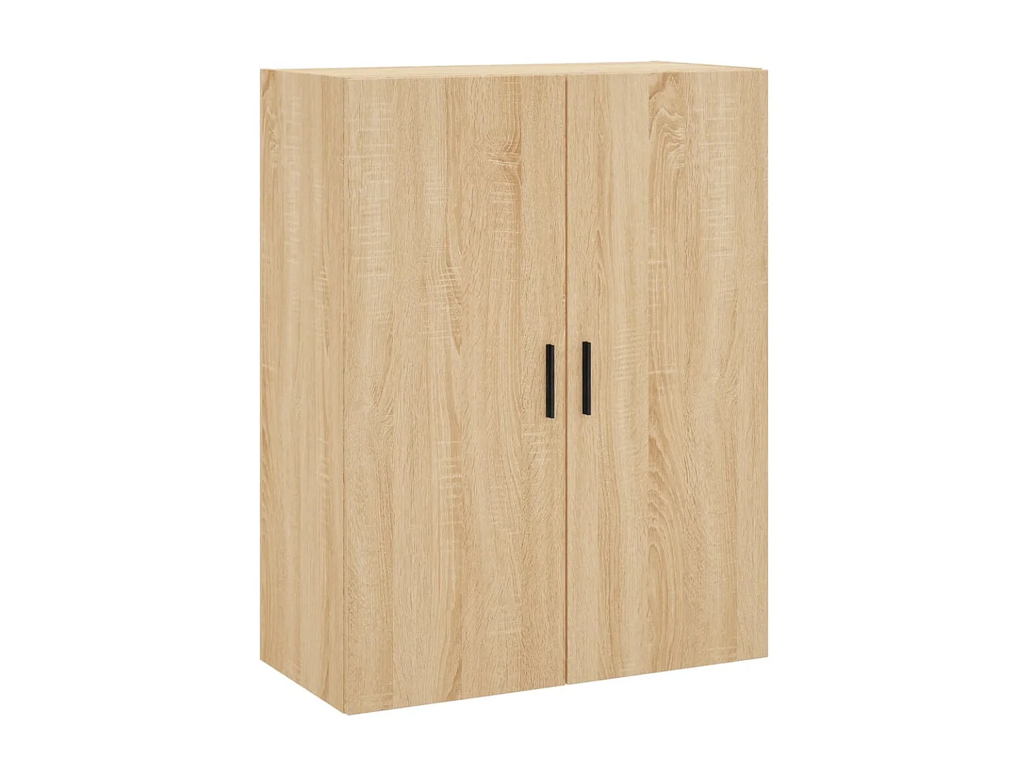 lot de 2 Armoires murales chêne sonoma 69,5x34x90 cm QWE35426