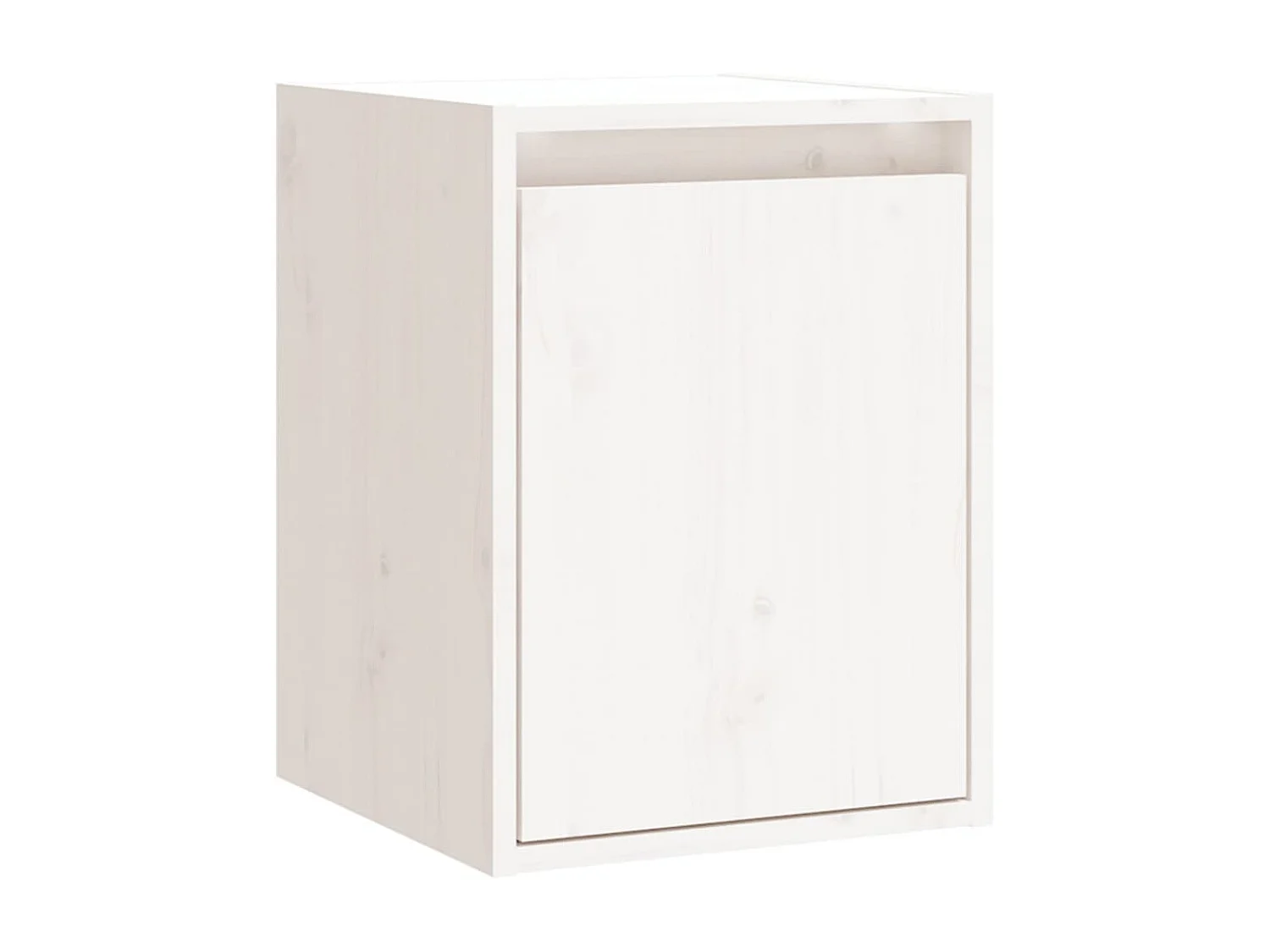 Armários de parede 2 pcs 30x30x40 cm pinho maciço branco PT726518